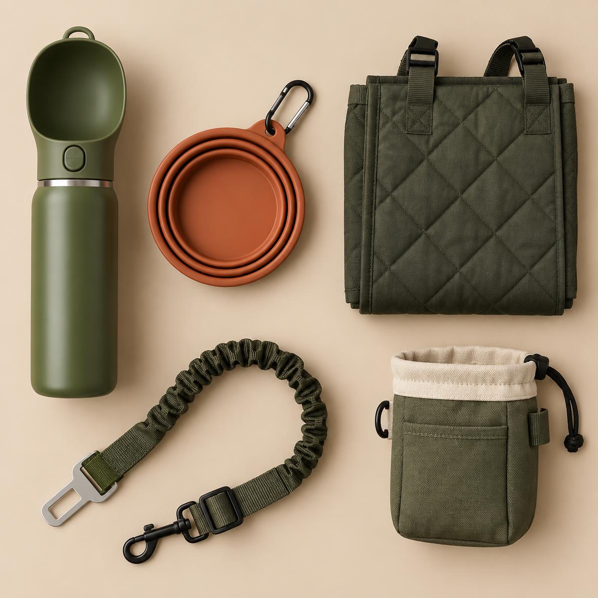 DoggiesStyle Adventure Kit bundle of five dog travel essentials