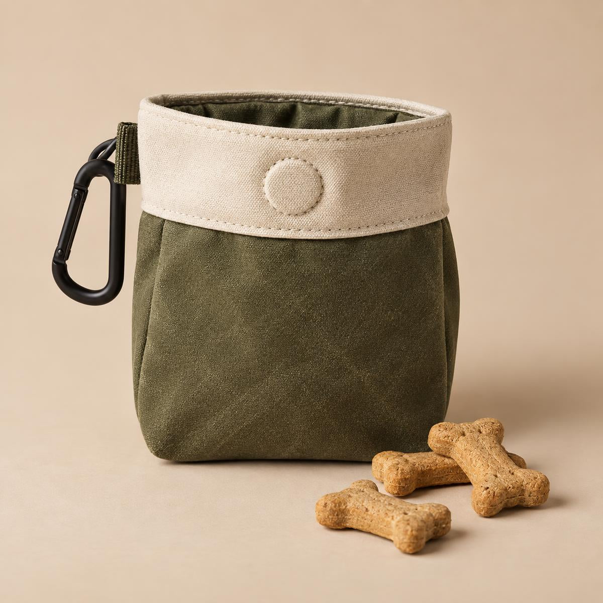 TrailTreat hands-free dog treat pouch